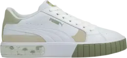 Кроссовки Puma Wmns Cali Star In Bloom - Desert Sage, белый 380631 02 | white