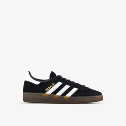 Замшевые кроссовки Handball Spezial с низким берцем Adidas, черный r04194207 | black white gum