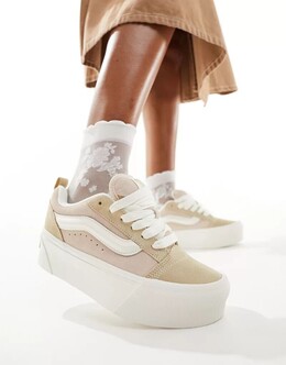 Светло-коричневые кроссовки Vans Knu Stack 134223171 | beige
