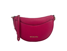 Michael Kors Dover Маленькая розовая женская сумка через плечо в форме полумесяца, мультиколор 7596291948604 | multi