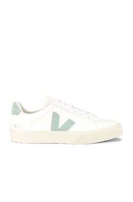Кроссовки Veja Campo, цвет Extra White & Matcha vfja-mz2 | extra white & matcha