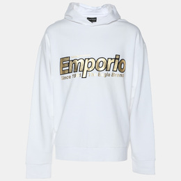 Emporio Armani: Белая толстовка 