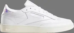 Кроссовки Reebok Wmns Club C 85, белый/серебрянный cn7753 | white/silver