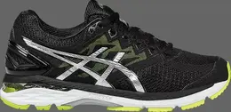 Кроссовки gt 2000 4 'black lime silver' Asics, черный t606n 9093 | black