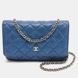Chanel: Голубой кошелёк 