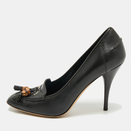 Gucci: Чёрные туфли  Bamboo