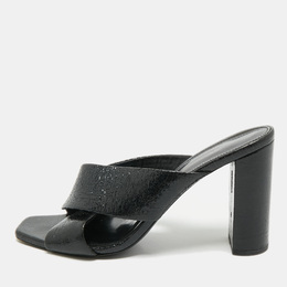 Saint Laurent Paris: Чёрные сандалии  Loulou