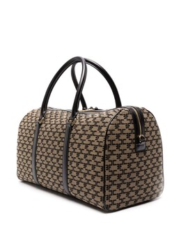 Elisabetta Franchi дорожная сумка с логотипом, нейтральный цвет bsc9820ec | нейтральный цвет