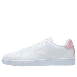 Кроссовки royal complete cln 2 pink/white Reebok, белый fv0140 | white/pink