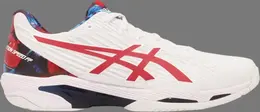 Кроссовки solution speed ff 2 le 'white classic red' Asics, белый 1041a286 110 | white