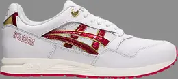 Кроссовки gel saga 'white speed red' Asics, белый 1191a231 100 | white