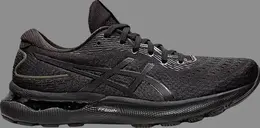 Кроссовки gel nimbus 24 2e wide 'triple black' Asics, черный 1011b361 002 | black