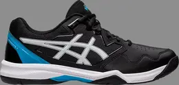 Кроссовки gel dedicate 7 'black island blue' Asics, черный 1041a223 004 | black