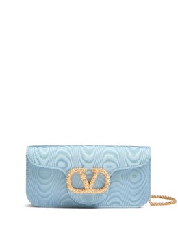 Клатч с логотипом VLogo Signature Valentino Garavani, синий wb0r24ldg | синий