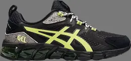 Кроссовки gel quantum 180 6 'black glow yellow' Asics, черный 1201a259 002 | black