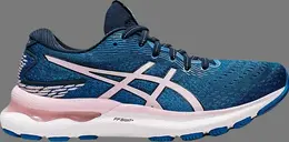 Кроссовки wmns gel nimbus 24 'french blue barely rose' Asics, синий 0001705 | blue