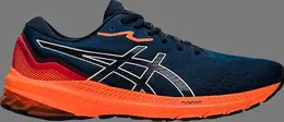 Кроссовки gt 1000 11 'french blue shocking orange' Asics, синий 0001661 | blue