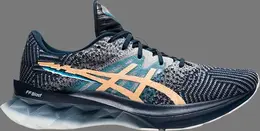 Кроссовки wmns novablast 'pixel noise - french blue champagne' Asics, синий 1012b006 400 | blue