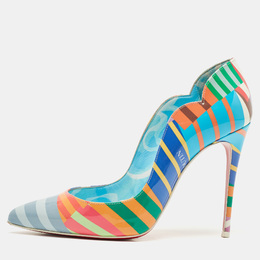 Christian Louboutin: Многоцветные туфли 