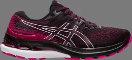 Кроссовки wmns gel kayano 28 'black pink rave' Asics, розовый 1012b047 002 | pink