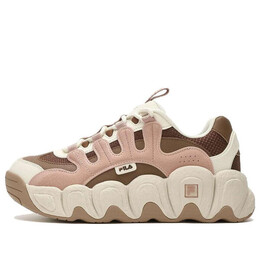 Кроссовки croissant chunky sneakers 'pink brown' Fila, розовый f12w342103fmr | pink/white/brown
