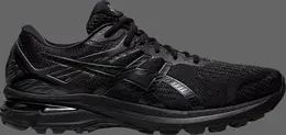 Кроссовки gt 2000 9 'triple black' Asics, черный 000999 | black