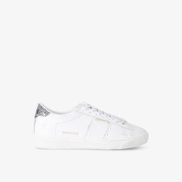 Женские кожаные низкие кроссовки matchstar 10449 Golden Goose, белый r04328277 | white/comb