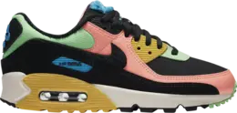 Кроссовки Nike Wmns Air Max 90 'Fur Multi-Color', многоцветный ct1891 600 | multi-color