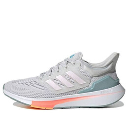 Кроссовки eq21 run Adidas, серый gz0588 | gray/blue/pink/white