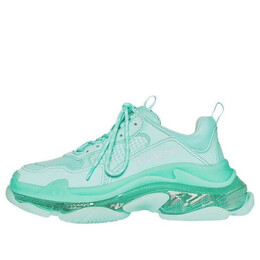 Кроссовки triple s sneaker 'clear sole mint' Balenciaga, зеленый 541624w2ga14500 | clear sole mint