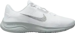 Кроссовки Nike Wmns Flex Experience Run 11 Wide 'White Metallic Silver', белый dh8254 100 | white