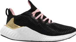 Кроссовки Adidas Wmns AlphaBoost 'Gold Metallic', черный eg1431 | black