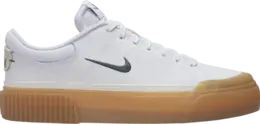 Nike Кроссовки Wmns Court Legacy Lift 'White Vintage Green Gum', белый fv5526 100 | white