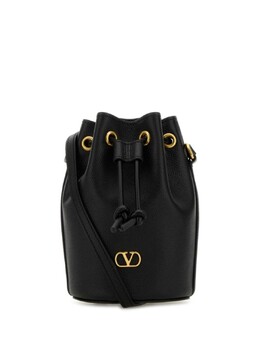 Кожаная сумка-ведро Valentino Garavani, черный wp0aj2snp | черный