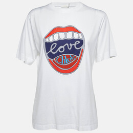 Chloe: Белая футболка 