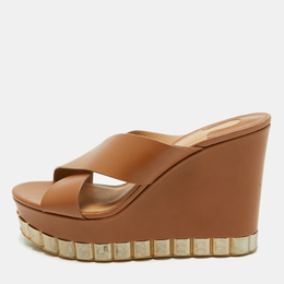 Salvatore Ferragamo: Коричневые сандалии 