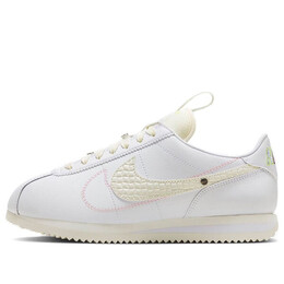 Кроссовки cortez 23 Nike, белый fd4620-111 | white/sail-sail-solar flare-med soft pink-lt lemon twist