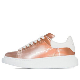 Кроссовки oversized sneakers 'metallic pink' Alexander McQueen, розовый 676703w4t511602 | metallic pink/white