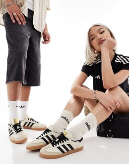 Adidas - Samba OG - кремово-черные кроссовки 134169665 | multi