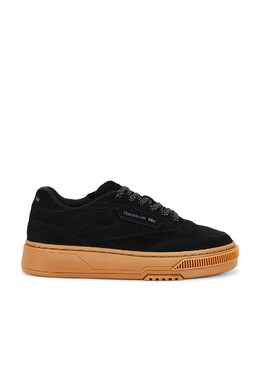 Замшевые кроссовки Club C LTD Reebok, черный reef-wz2 | black