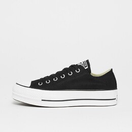 Кроссовки Chuck Taylor All Star Lift Ox Converse, цвет black/white/white 1160249 | black/white/white