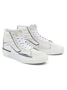 Высокие кроссовки Vans Sneakers SK8-Hi Reconstruct, цвет Weiß/Creme/Schwarz 16010249 | weiß/creme/schwarz