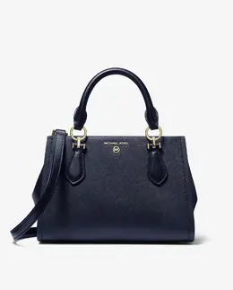 Кожаная сумка через плечо Marilyn, трансформируемая в плечо Michael Kors, темно-синий 29989 | azul marino