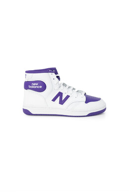 Кроссовки женские New Balance высокие, бело-фиолетовый 89516 | purple