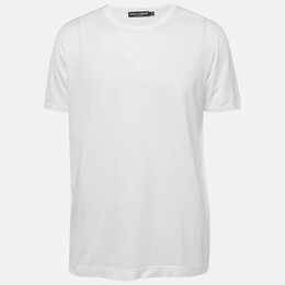 Dolce & Gabbana: Белая футболка  T