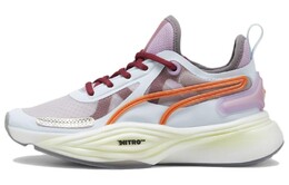 Кроссовки женские Puma Lemlem X Women's PWR XX Nitro Squared 'Icy Blue Cayenne Pepper' 379570-01 | blue/orange