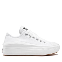 Кеды Converse Ctas Move Ox 570257C White/White/White, белый 272182 | blanco