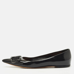 Valentino: Чёрные балетки  VLogo