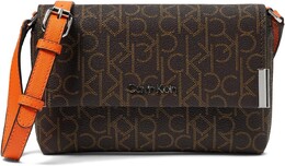 Сумка кросс-боди Calvin Klein Key Item Signature Crossbody, цвет Brown/Khaki/Caramel 9374802 | brown/khaki/caramel