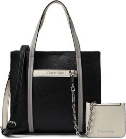 Сумка-тоут Calvin Klein Anya Mini Bag, цвет Black/Stone Multi 9896718 | black/stone multi